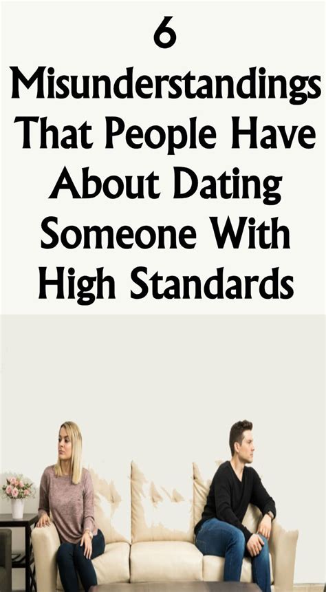 dating someone with high standards